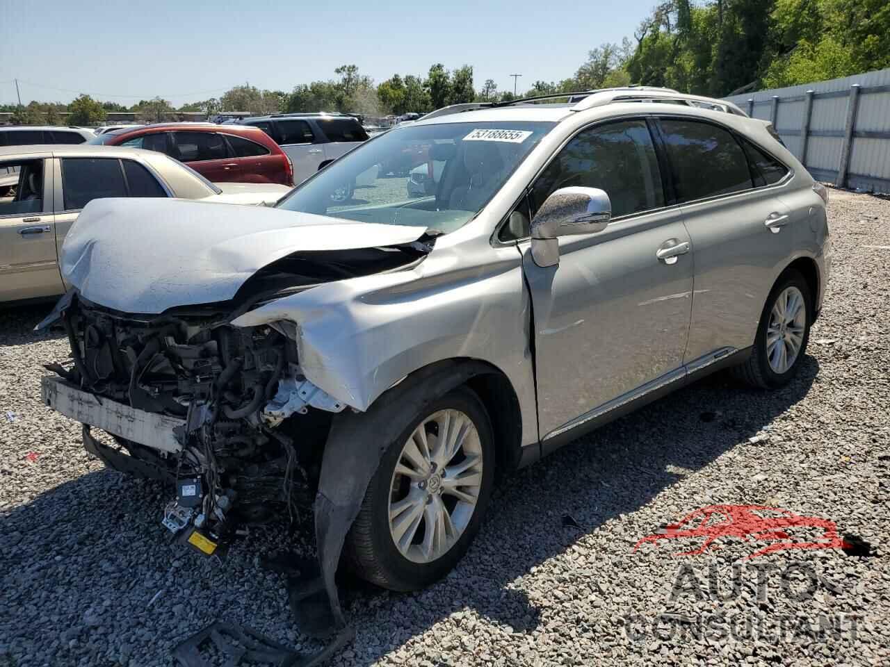 LEXUS RX450 2012 - JTJBC1BA5C2427255
