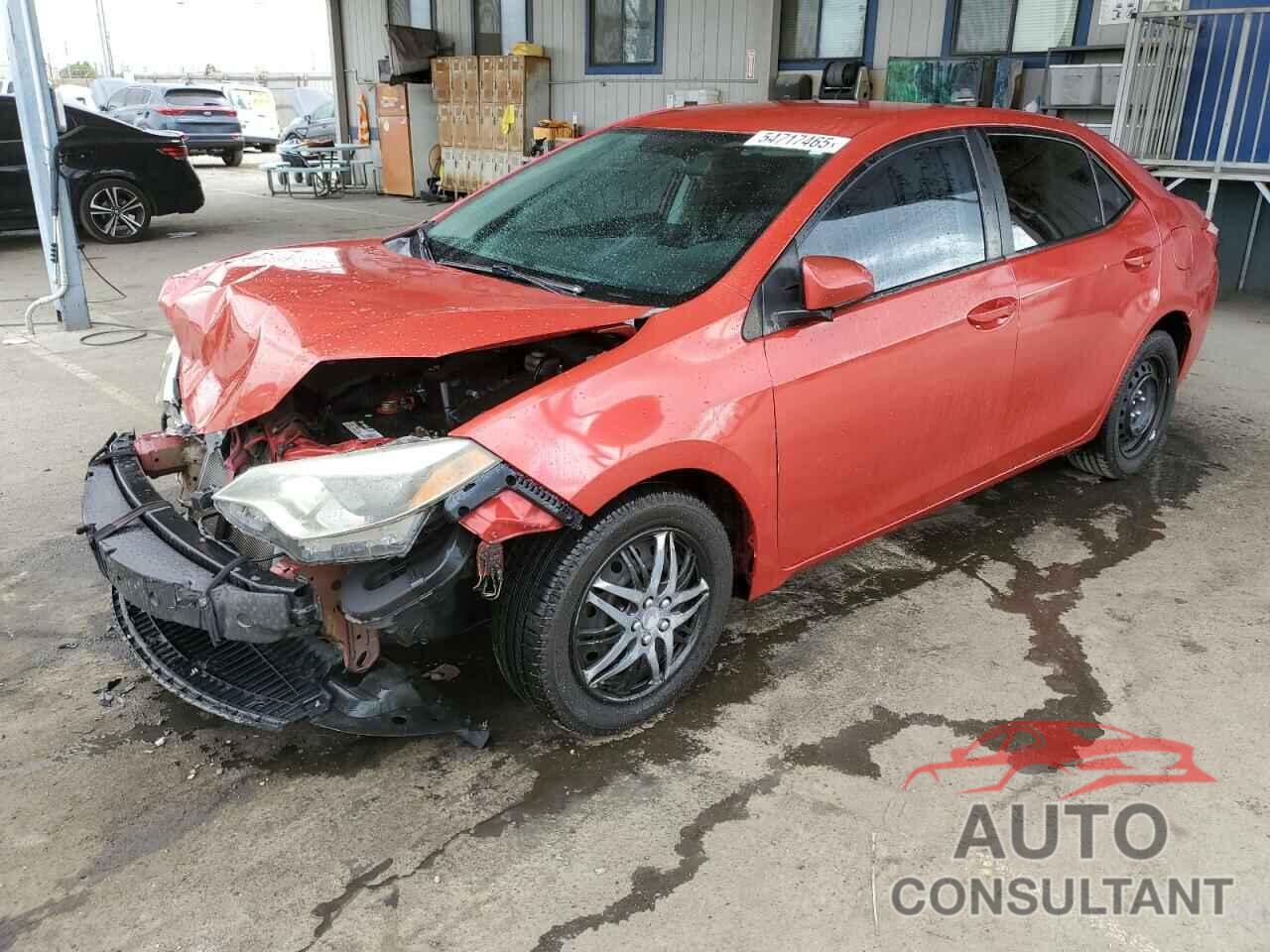 TOYOTA COROLLA 2014 - 5YFBURHEXEP115865