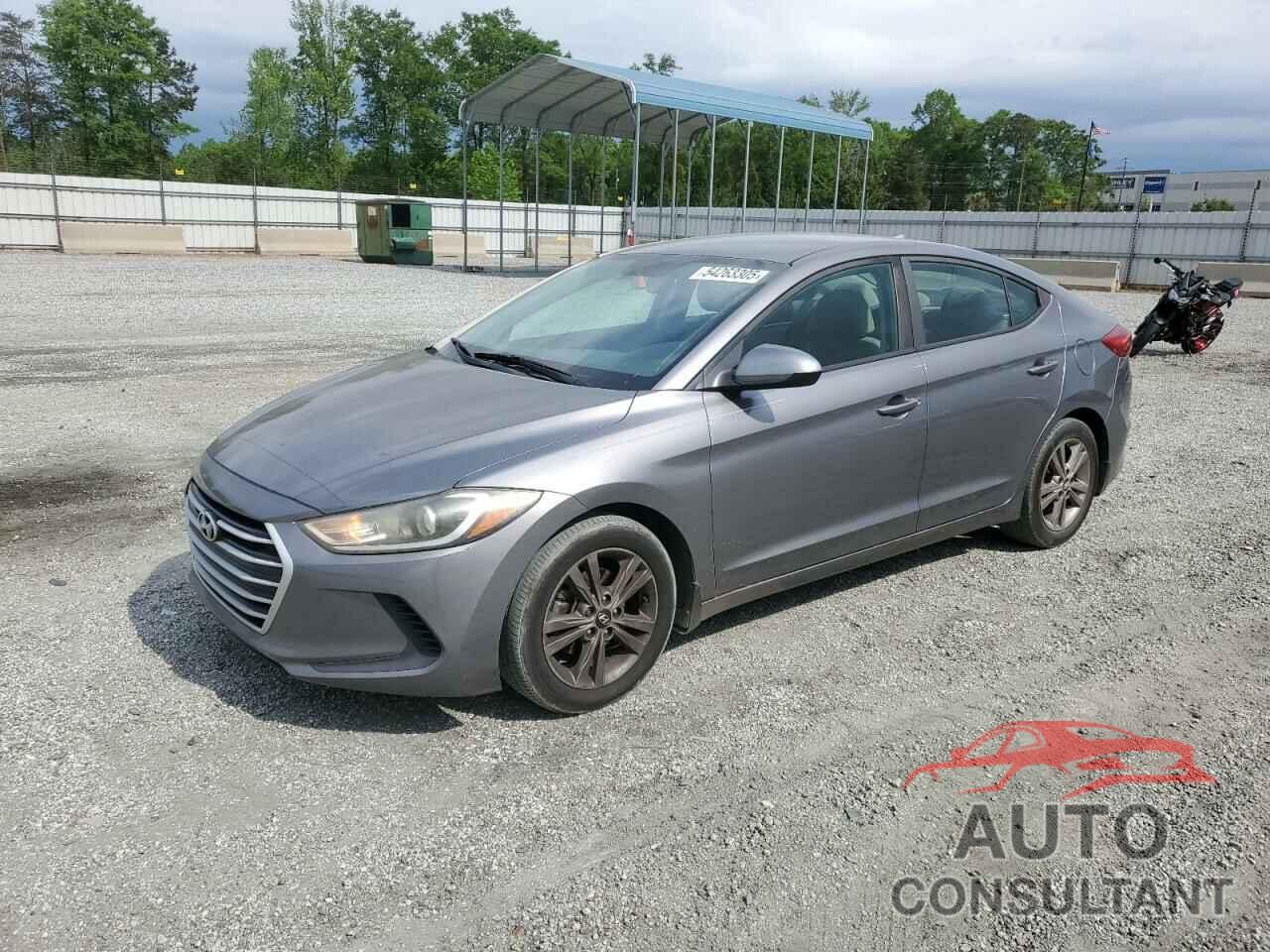 HYUNDAI ELANTRA 2017 - KMHD84LF8HU164436