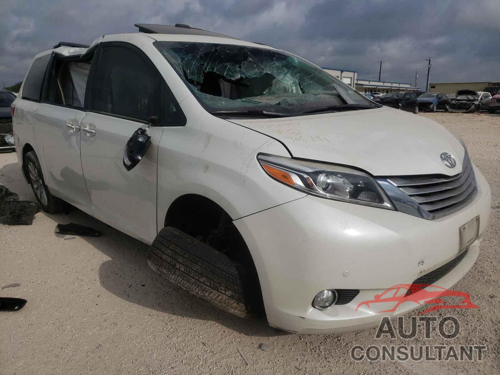 TOYOTA SIENNA 2016 - 5TDYK3DC1GS705741