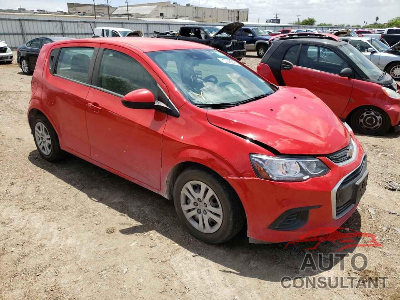 CHEVROLET SONIC 2020 - 1G1JG6SB1L4136578