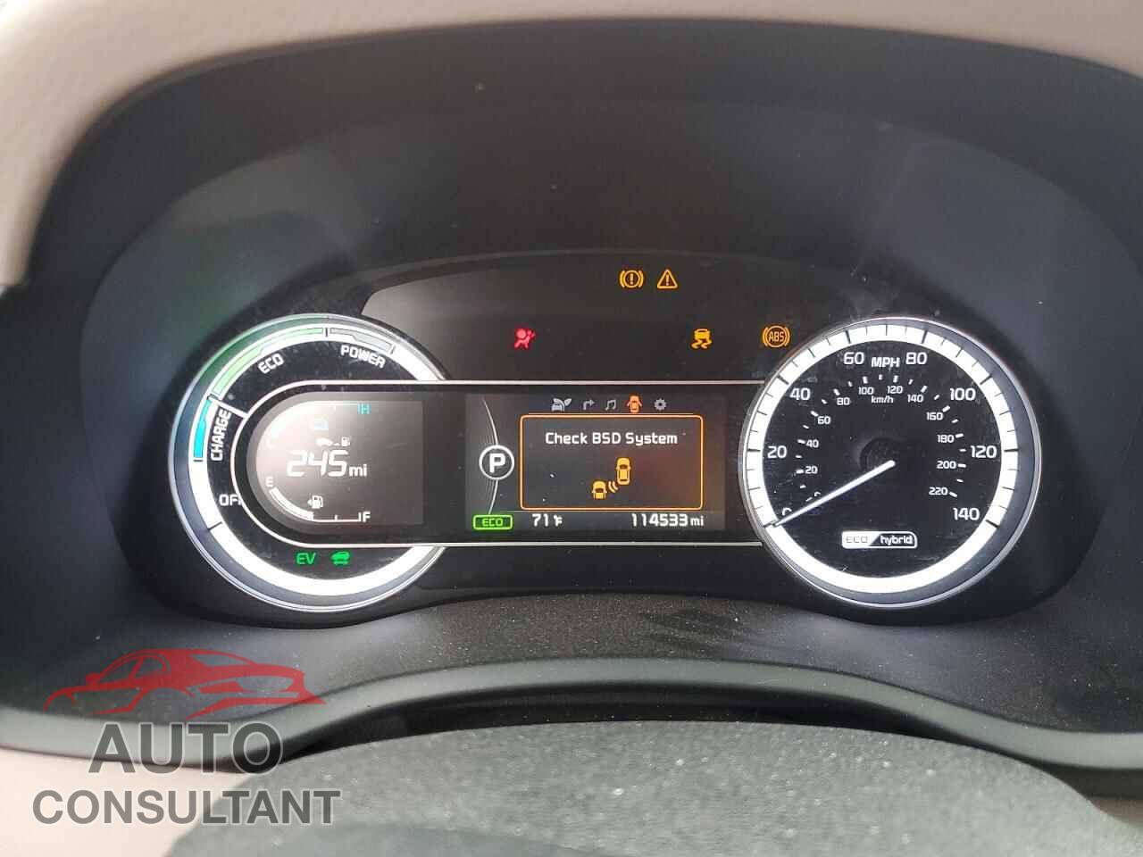 KIA NIRO 2017 - KNDCE3LC3H5041226