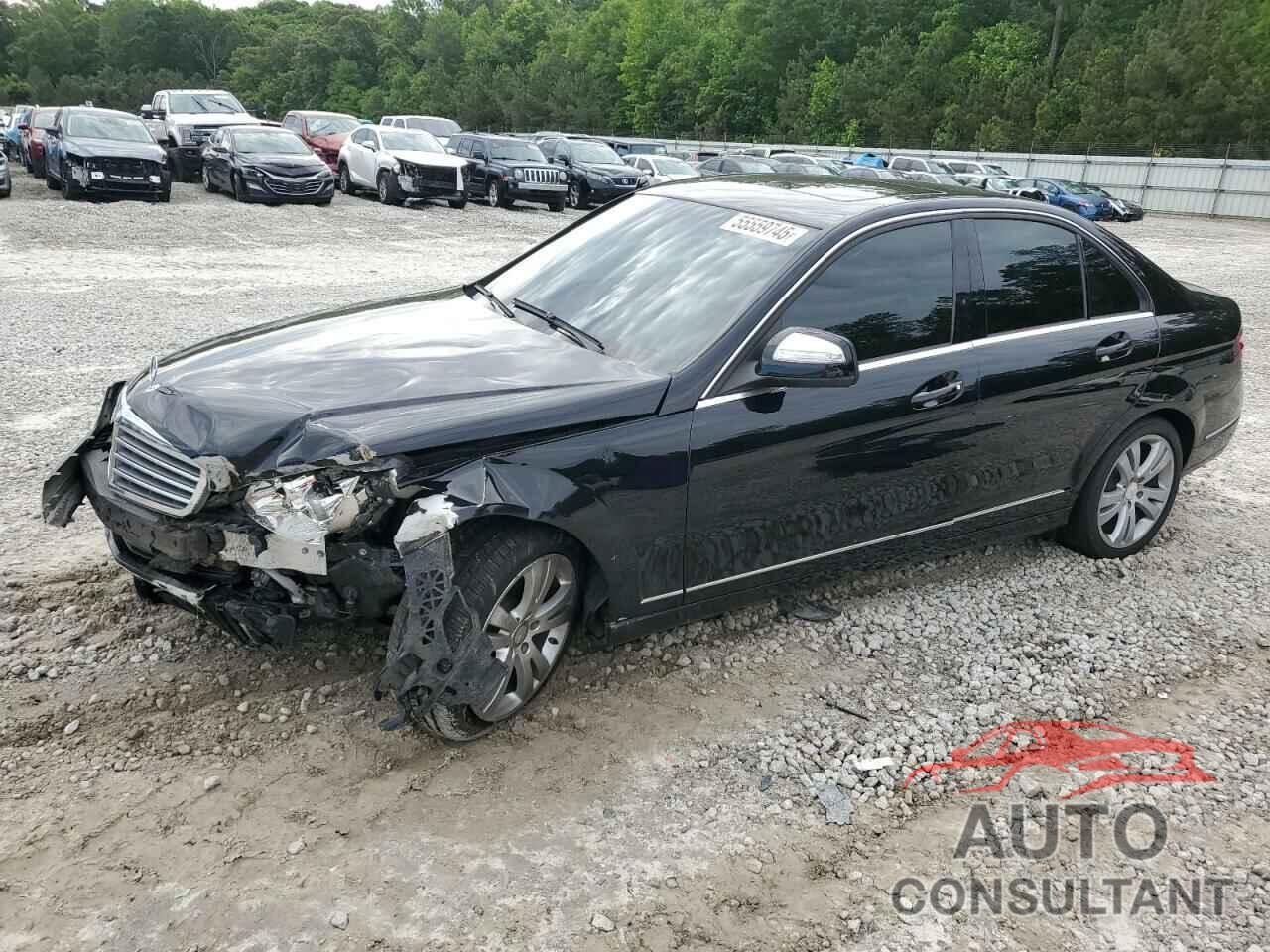 MERCEDES-BENZ C-CLASS 2009 - WDDGF54X89F232718
