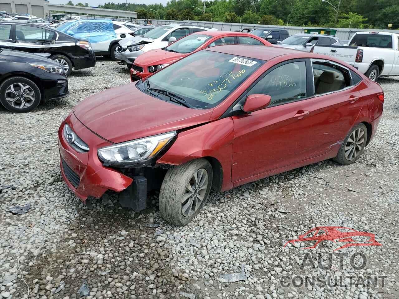 HYUNDAI ACCENT 2017 - KMHCT4AE8HU374071