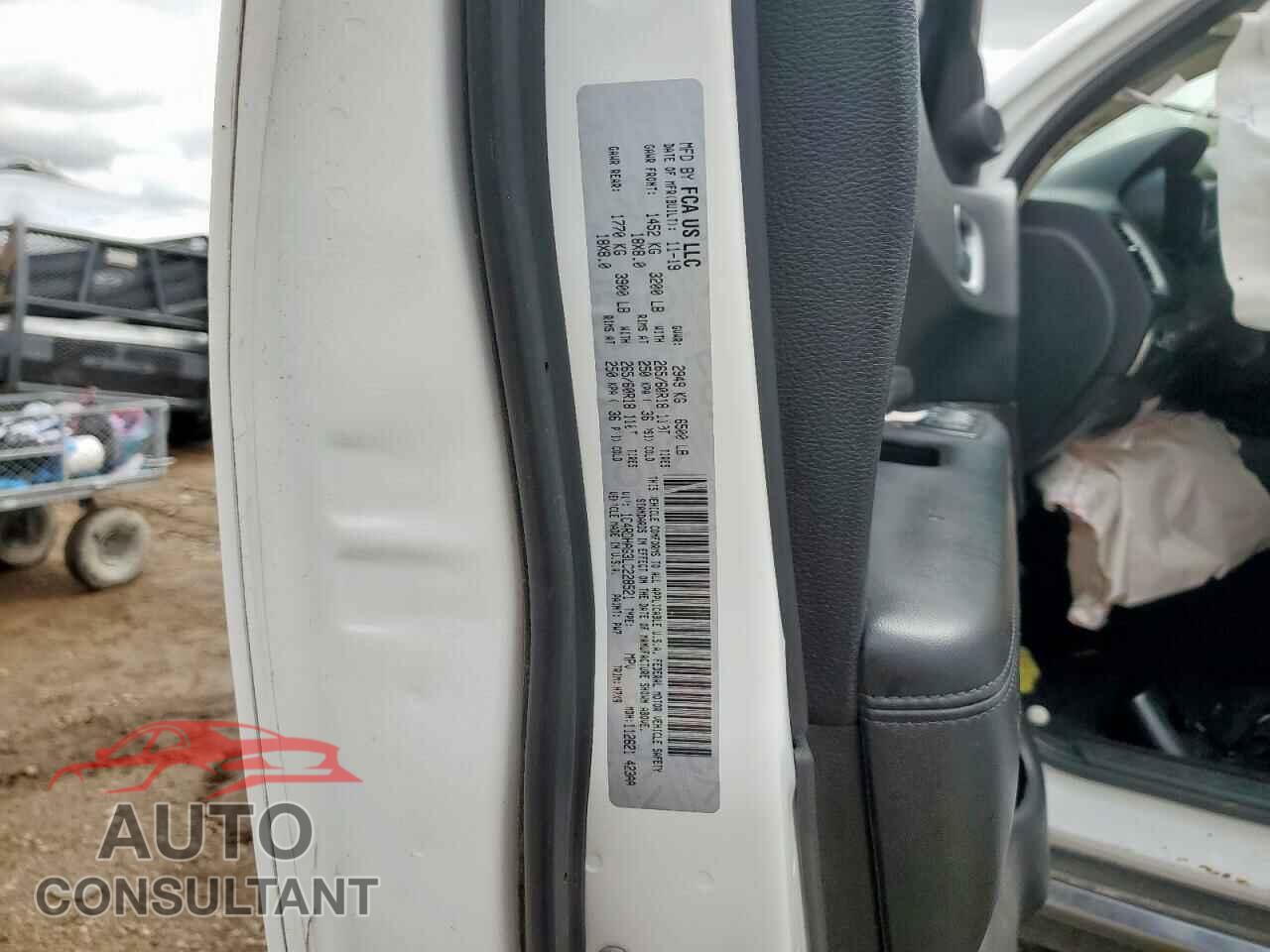 DODGE DURANGO 2020 - 1C4RDHAG3LC228521
