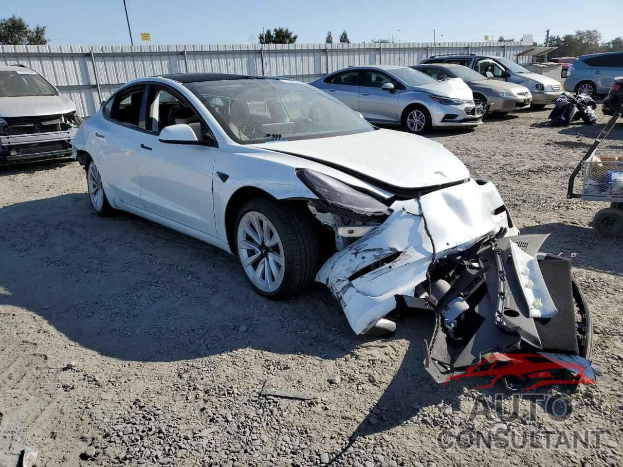 TESLA MODEL 3 2022 - 5YJ3E1EB5NF144618