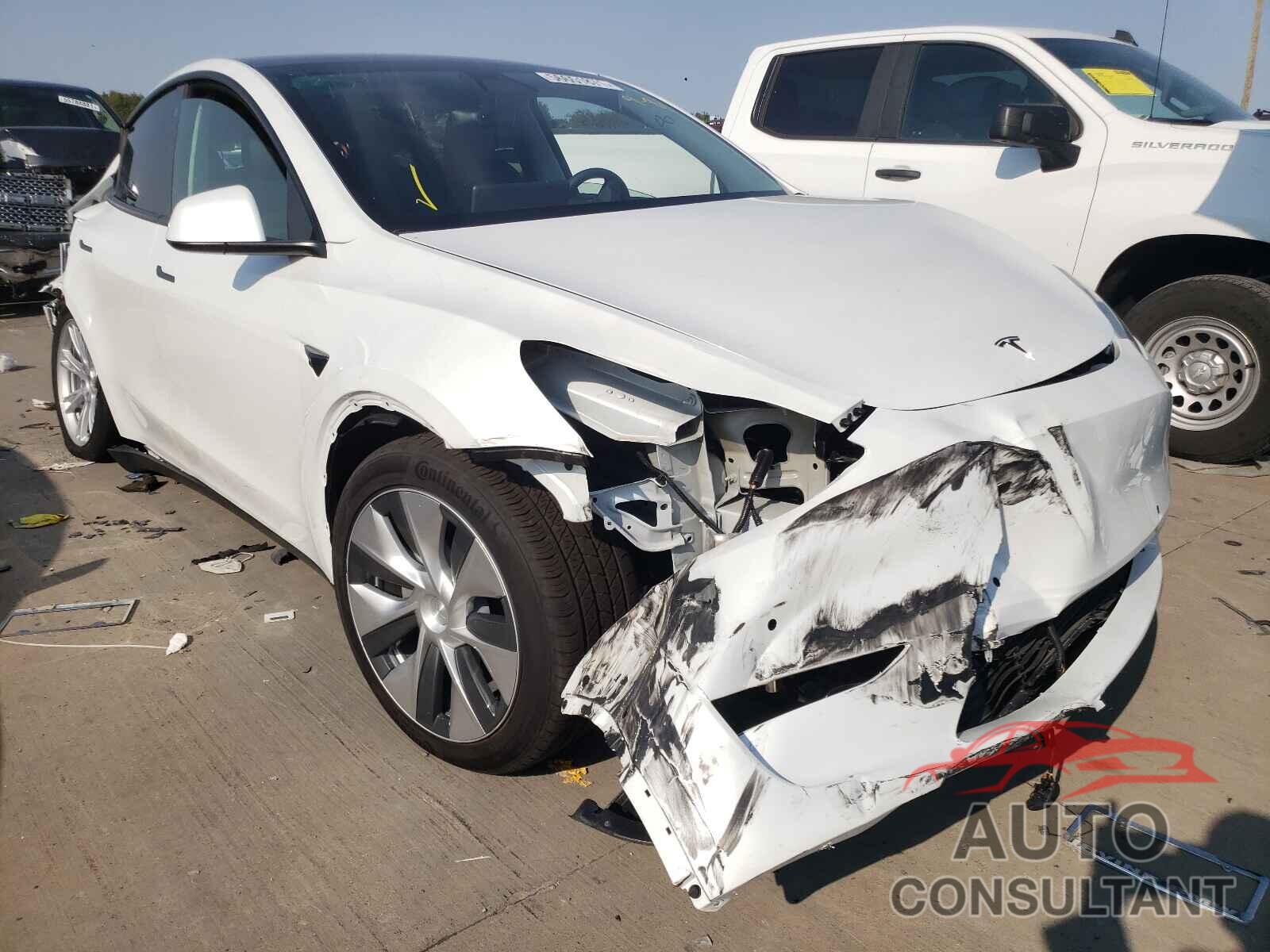 TESLA MODEL Y 2021 - 5YJYGDEE3MF193357
