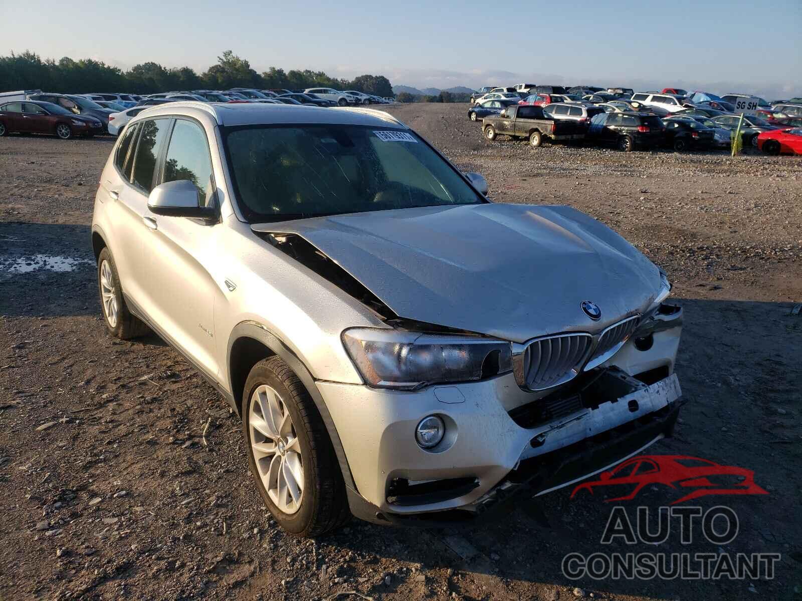 BMW X3 2016 - 5UXWX9C59G0D86897