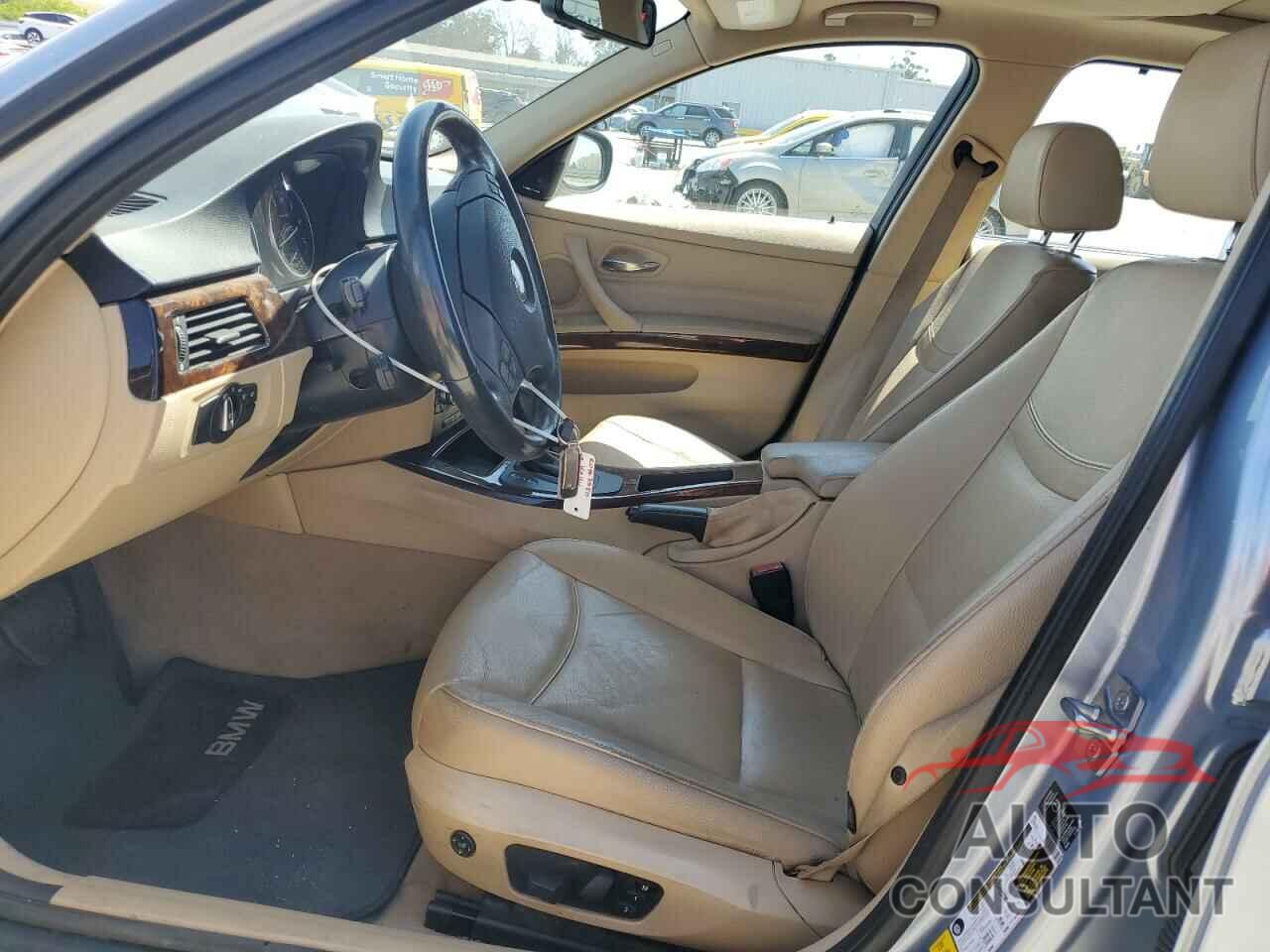 BMW 3 SERIES 2012 - WBAUT9C55CA192273