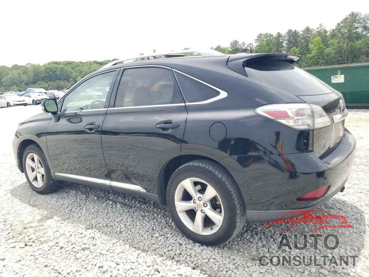 LEXUS RX350 2012 - 2T2BK1BA4CC153680
