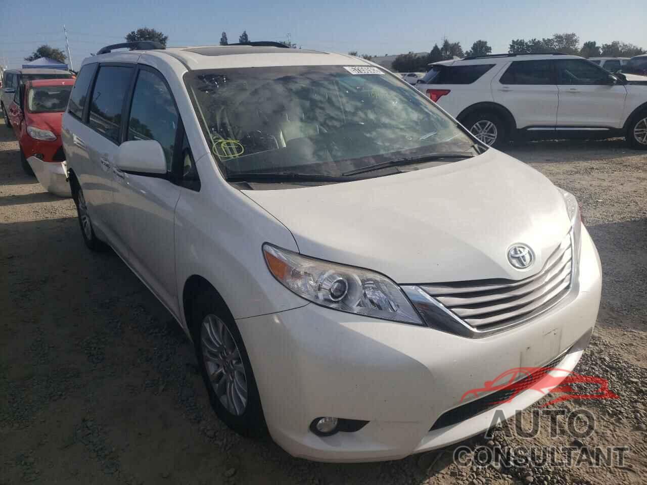 TOYOTA SIENNA 2017 - 5TDYZ3DC4HS859129