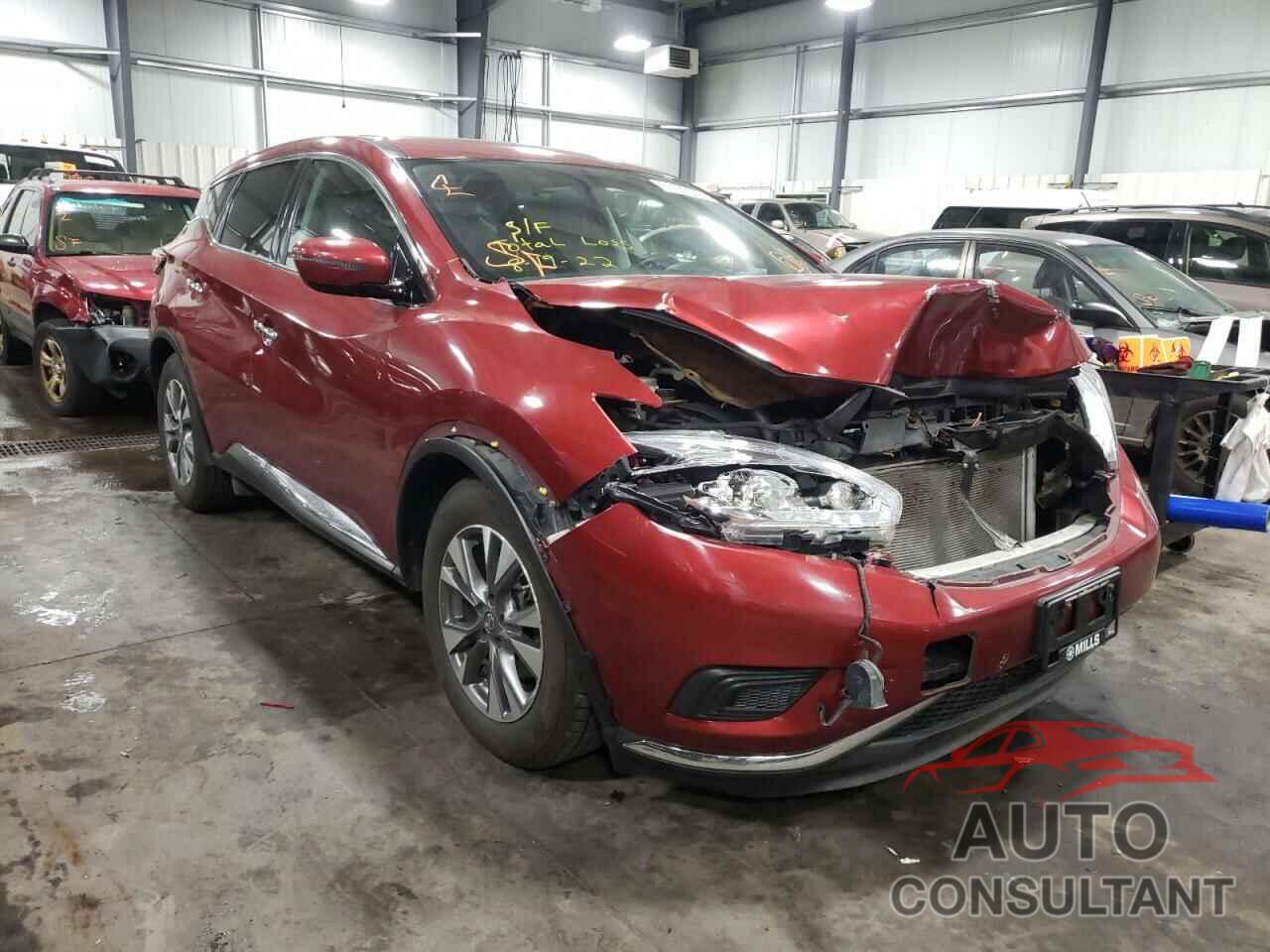 NISSAN MURANO 2016 - 5N1AZ2MHXGN118720