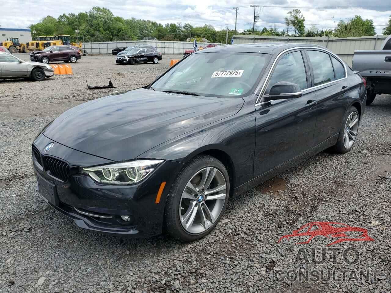 BMW 3 SERIES 2018 - WBA8D9C52JA616441
