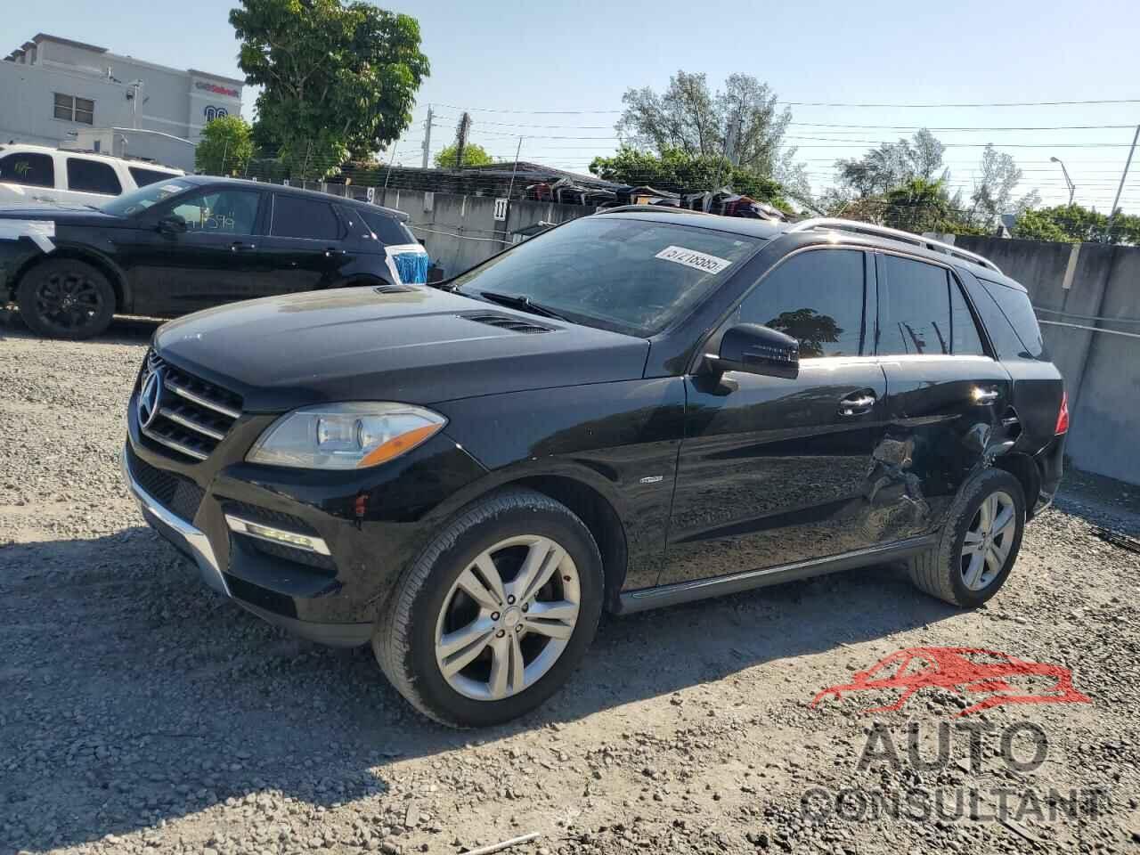 MERCEDES-BENZ M-CLASS 2012 - 4JGDA5HB3CA016883