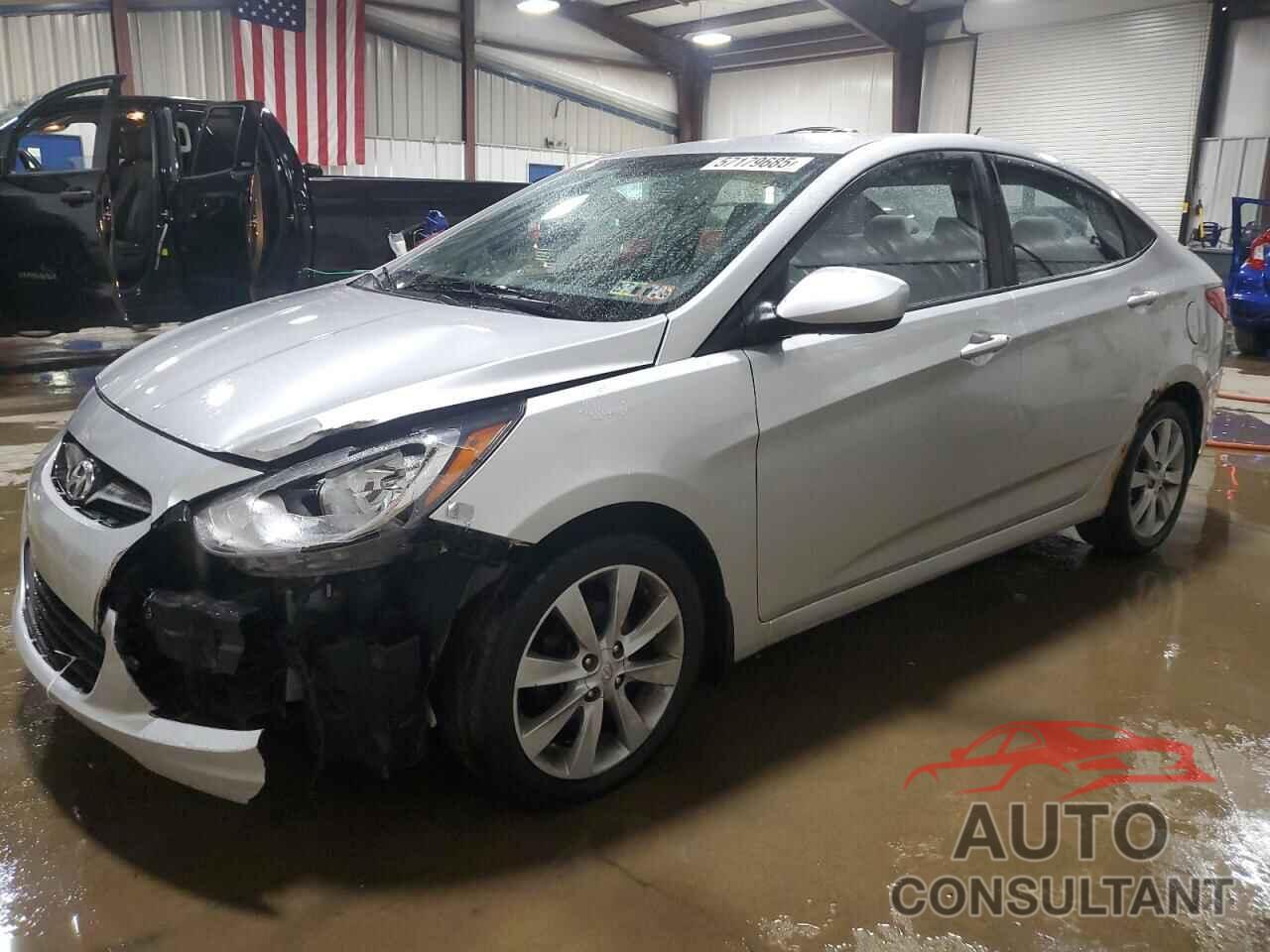 HYUNDAI ACCENT 2012 - KMHCU4AE6CU179950