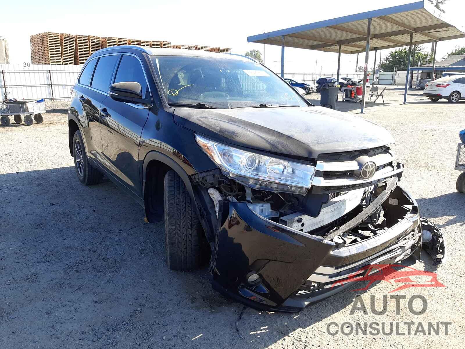 TOYOTA HIGHLANDER 2017 - 5TDJZRFHXHS522719