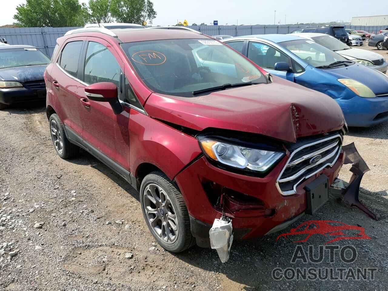 FORD ECOSPORT 2019 - MAJ6S3KLXKC274441