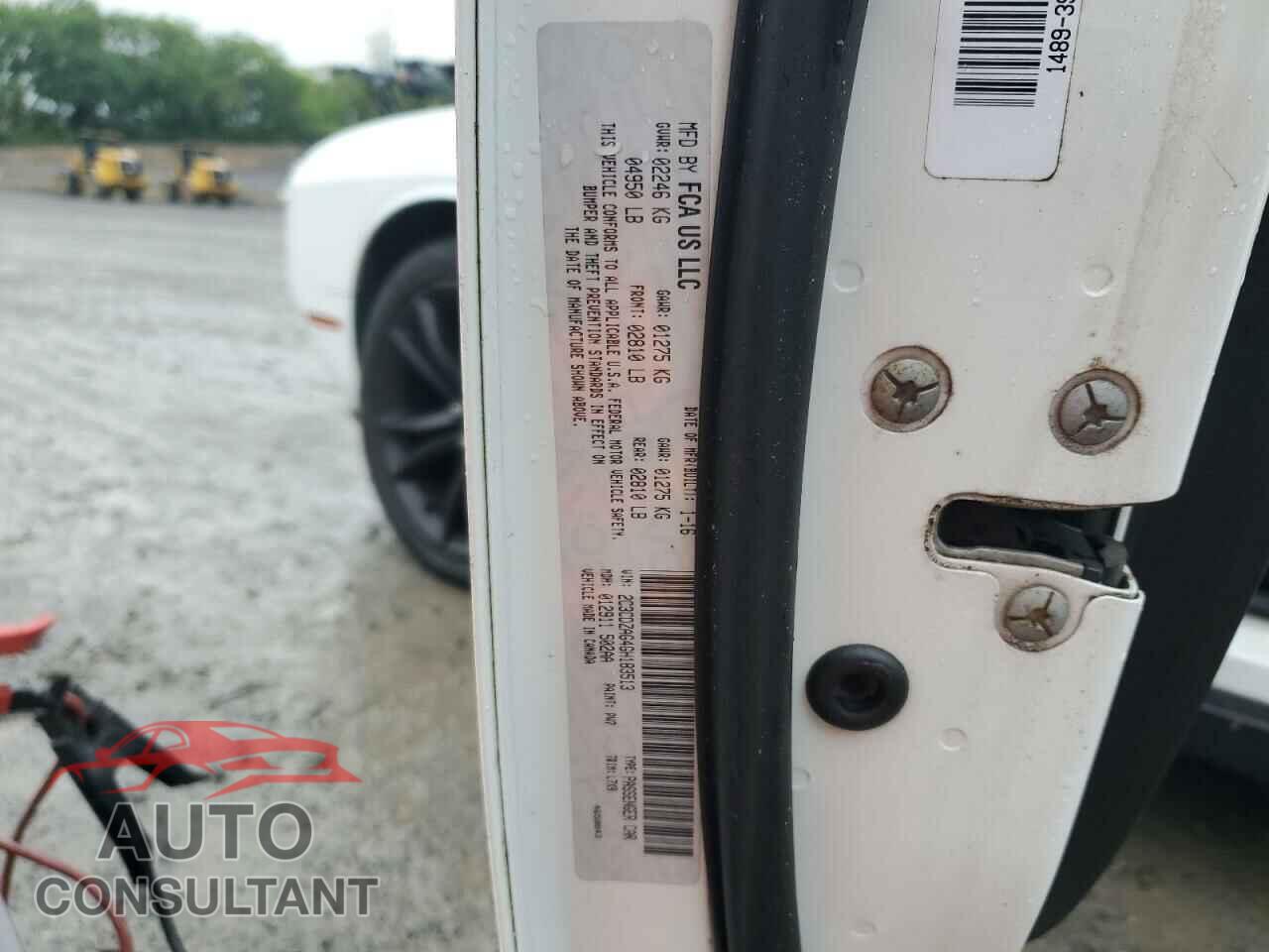 DODGE CHALLENGER 2016 - 2C3CDZAG4GH183513