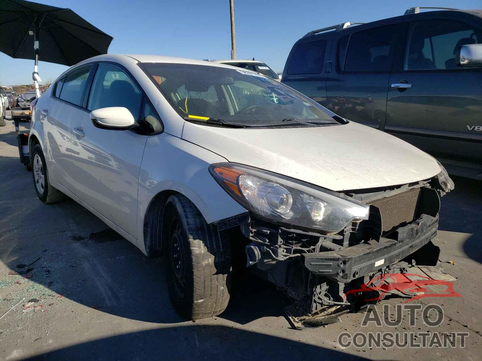 KIA FORTE 2016 - KNAFK4A63G5606594
