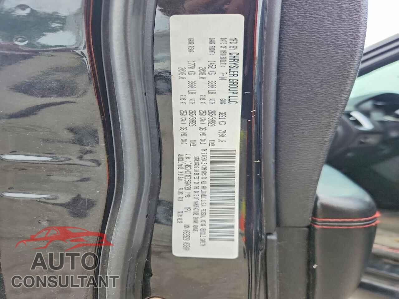 DODGE DURANGO 2014 - 1C4SDHCT4EC560739