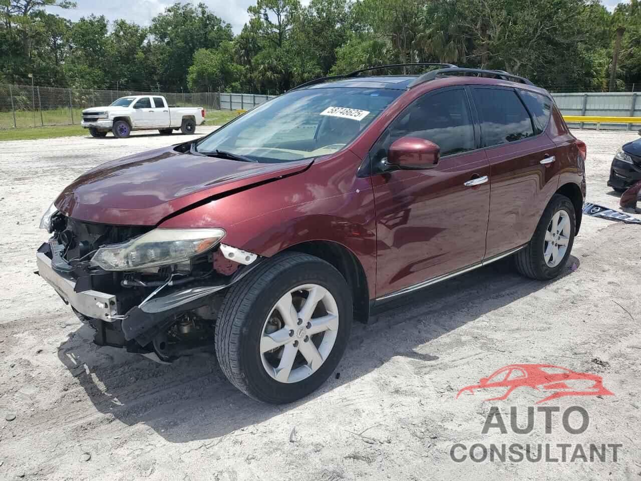 NISSAN MURANO 2009 - JN8AZ18U39W024475