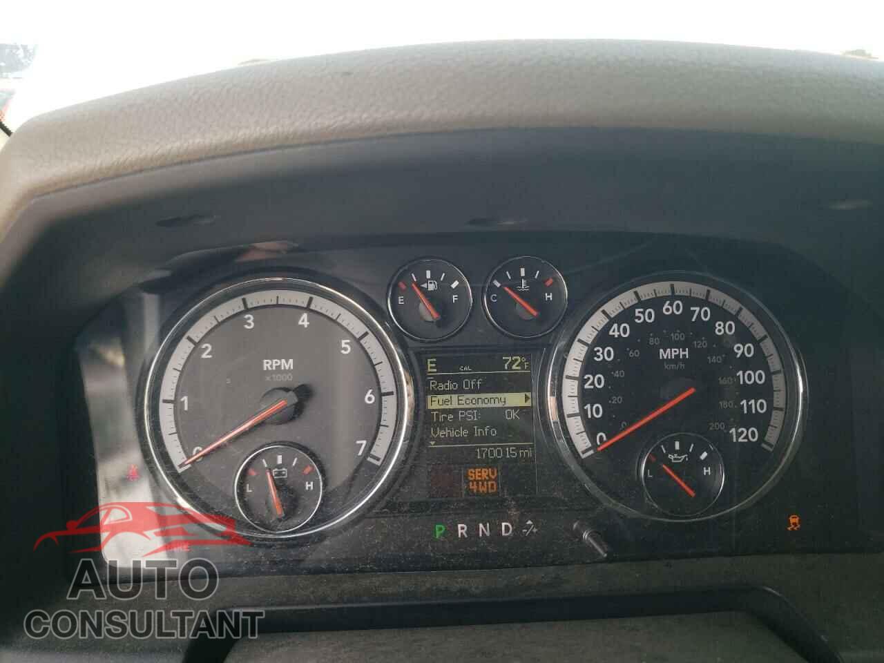 DODGE RAM 1500 2012 - 1C6RD7GP8CS136433