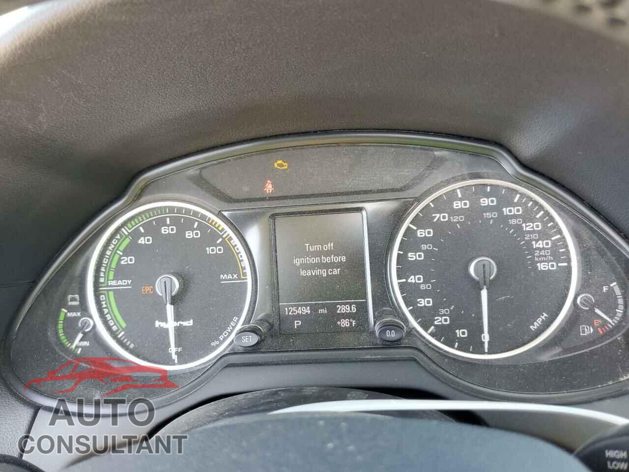 AUDI Q5 2013 - WA1C8BFP8DA015457