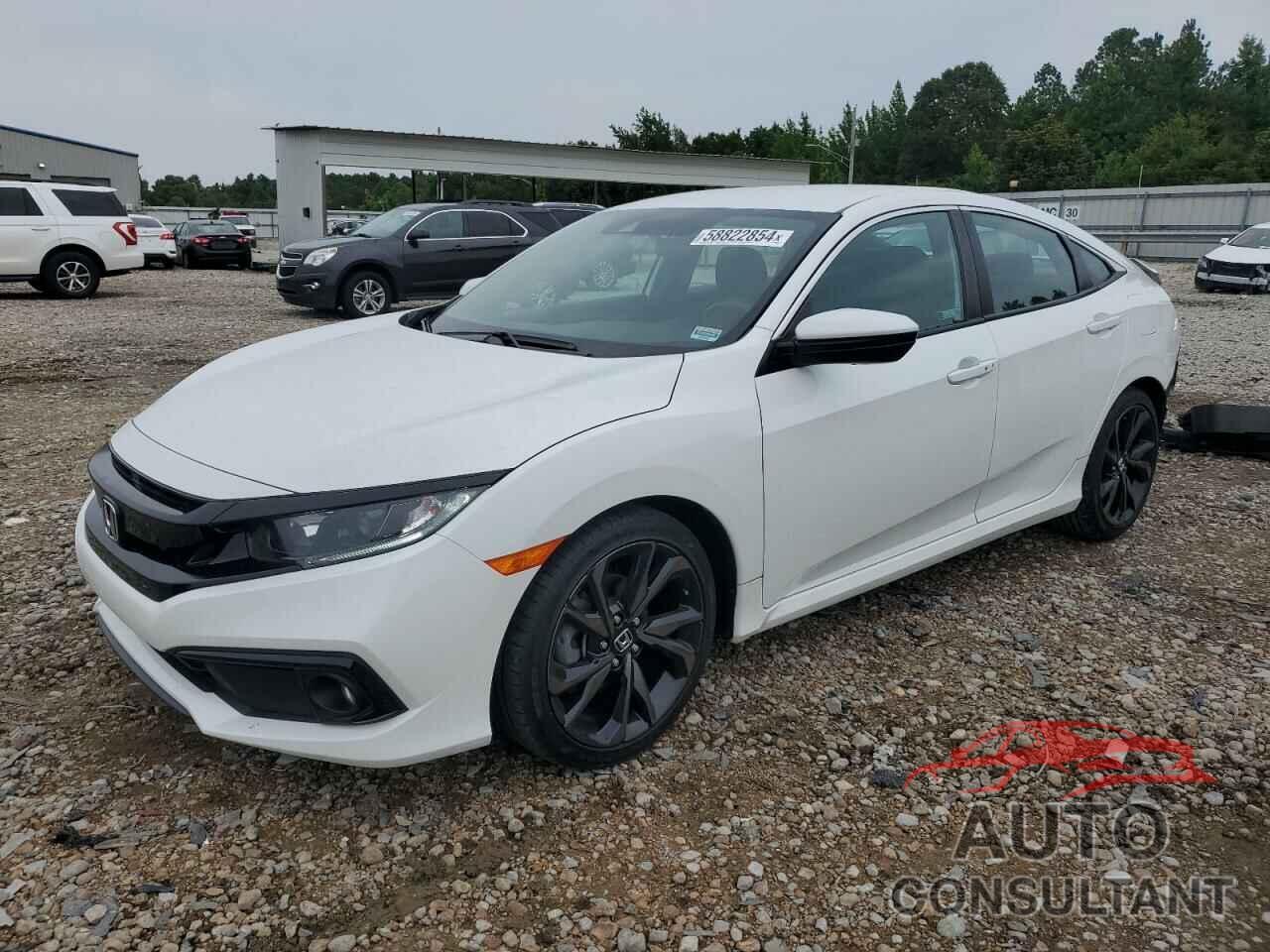 HONDA CIVIC 2020 - 19XFC2F88LE030045