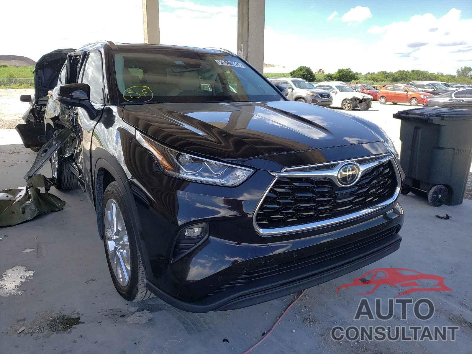 TOYOTA HIGHLANDER 2020 - 5TDDZRBH1LS034643