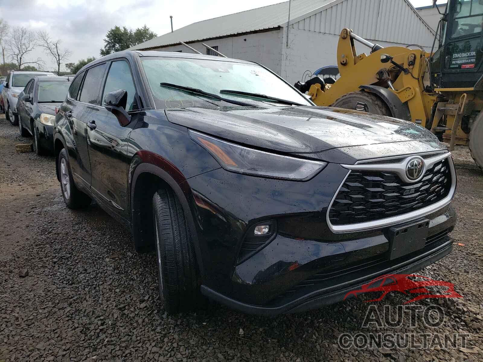 TOYOTA HIGHLANDER 2021 - 5TDBZRBH6MS536539