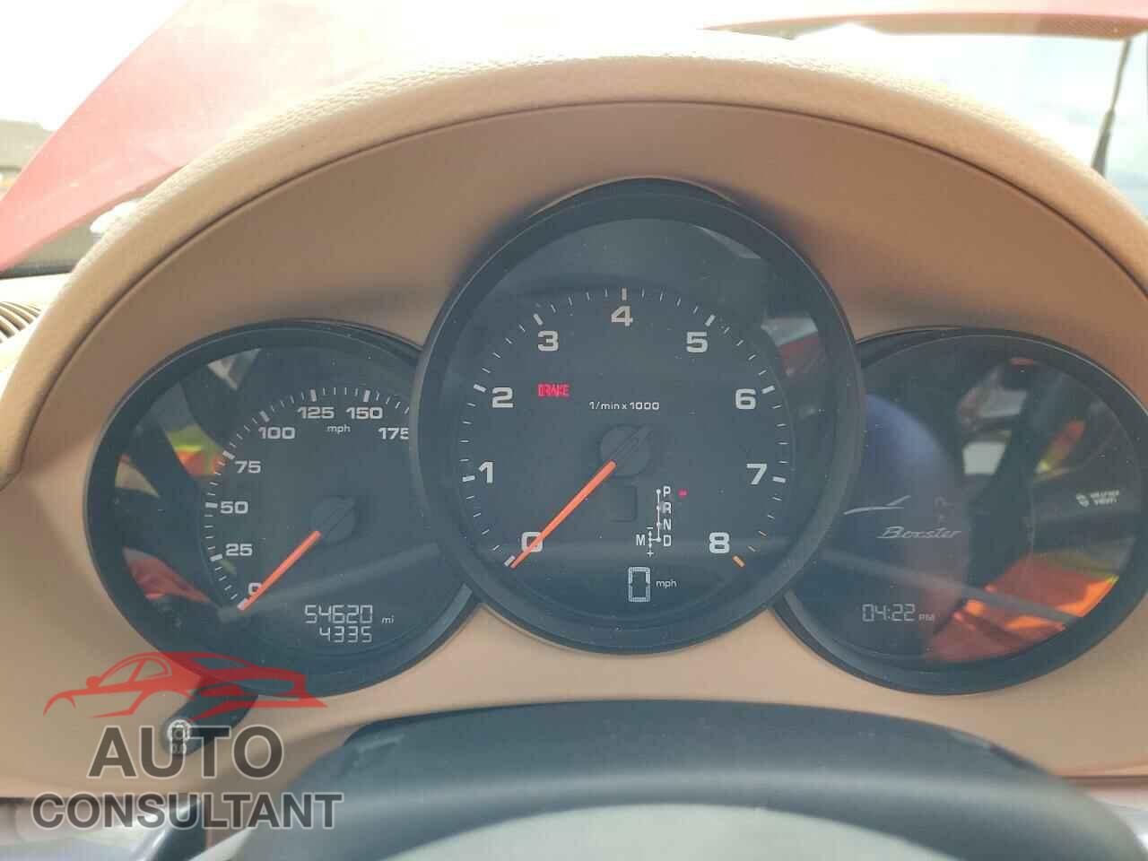 PORSCHE BOXSTER 2017 - WP0CA2A87HS220701