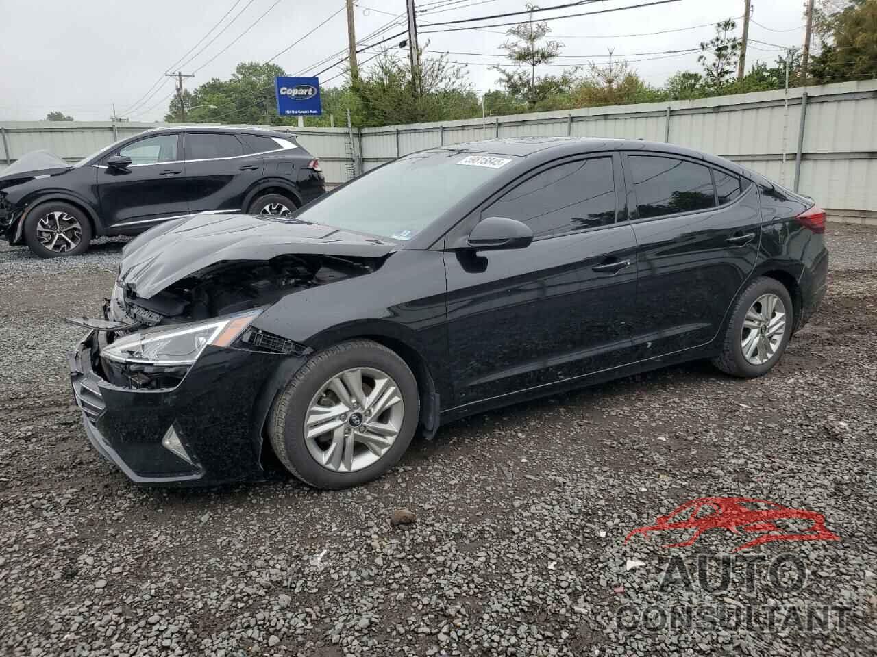 HYUNDAI ELANTRA 2020 - KMHD84LF8LU922543