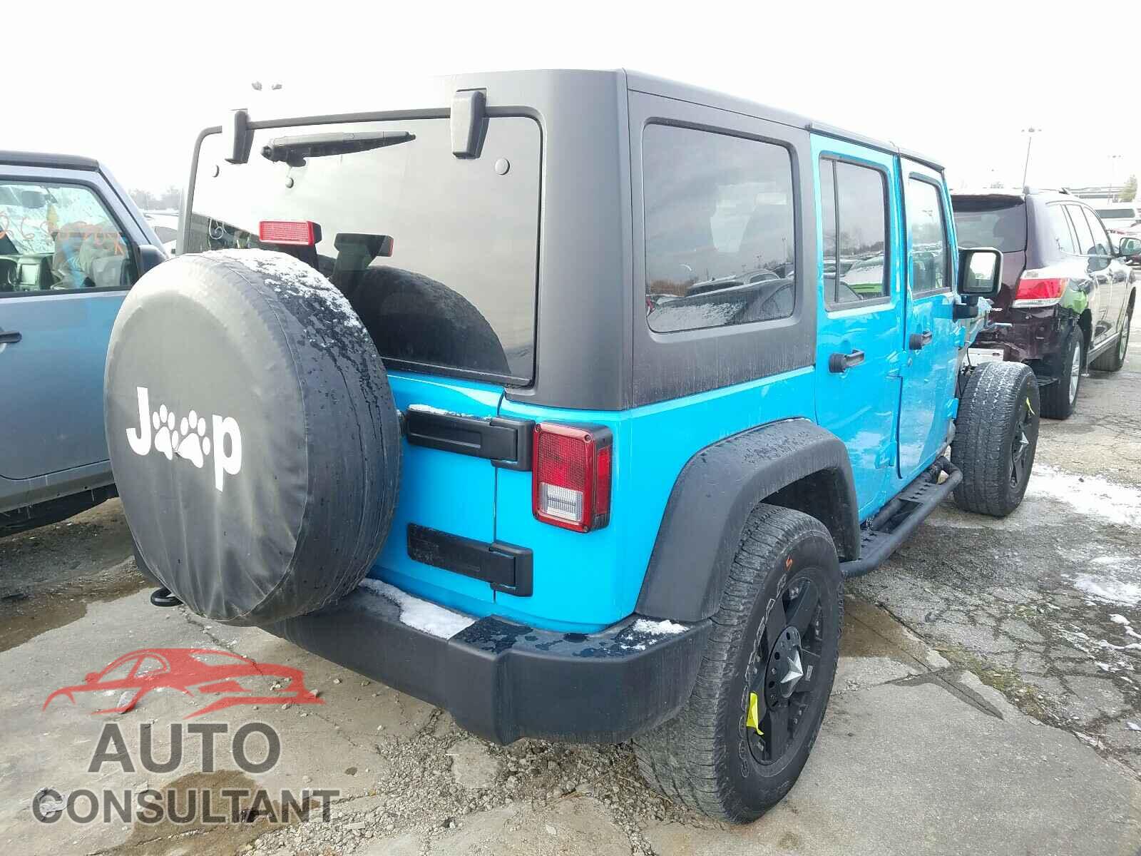 JEEP WRANGLER 2017 - 1C4BJWDG3HL604085
