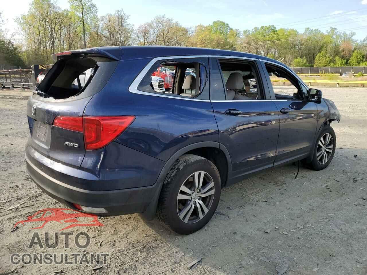 HONDA PILOT 2017 - 5FNYF6H59HB100938