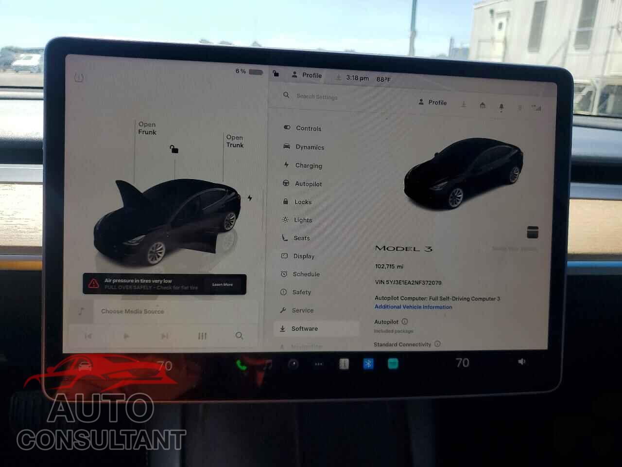 TESLA MODEL 3 2022 - 5YJ3E1EA2NF372079