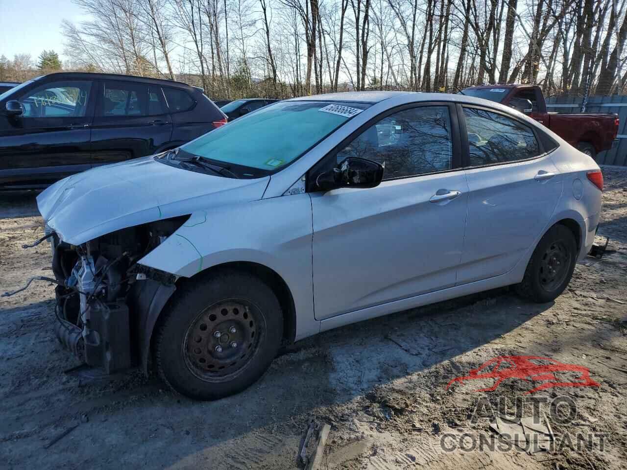 HYUNDAI ACCENT 2017 - KMHCT4AE9HU253078