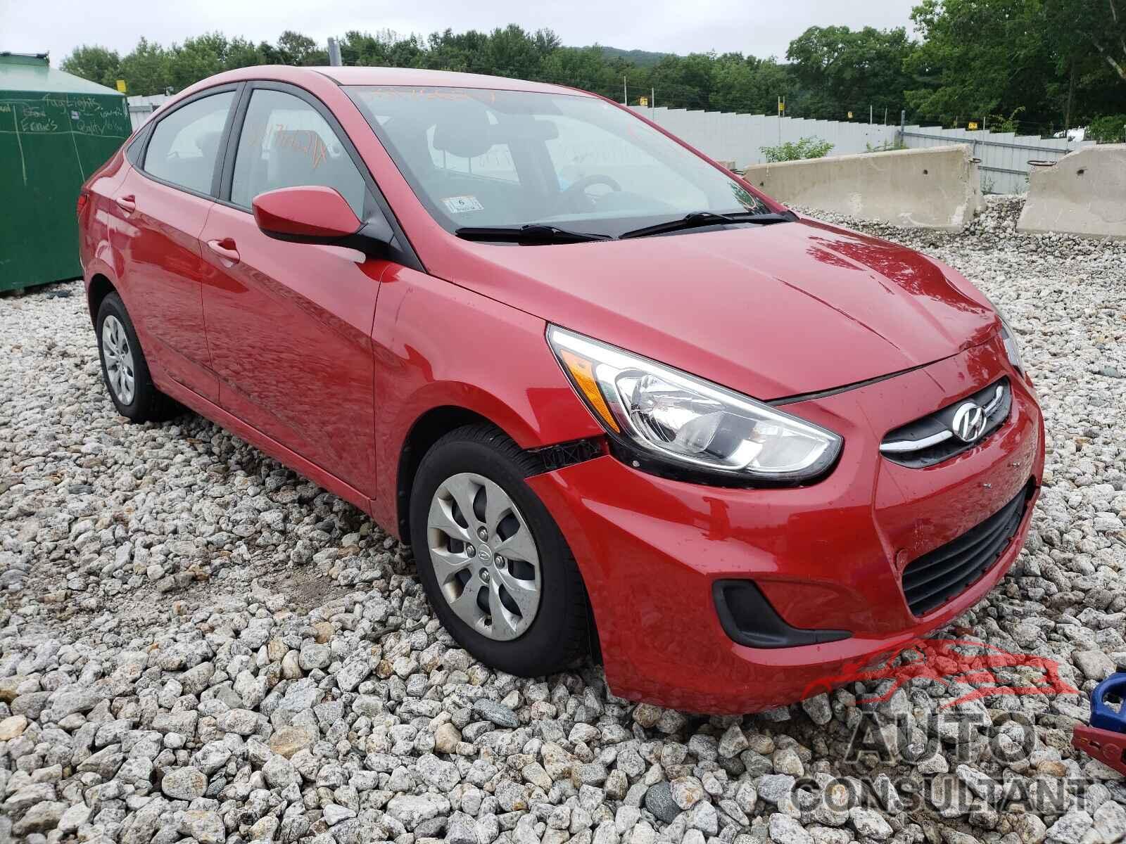 HYUNDAI ACCENT 2017 - KMHCT4AE7HU248736