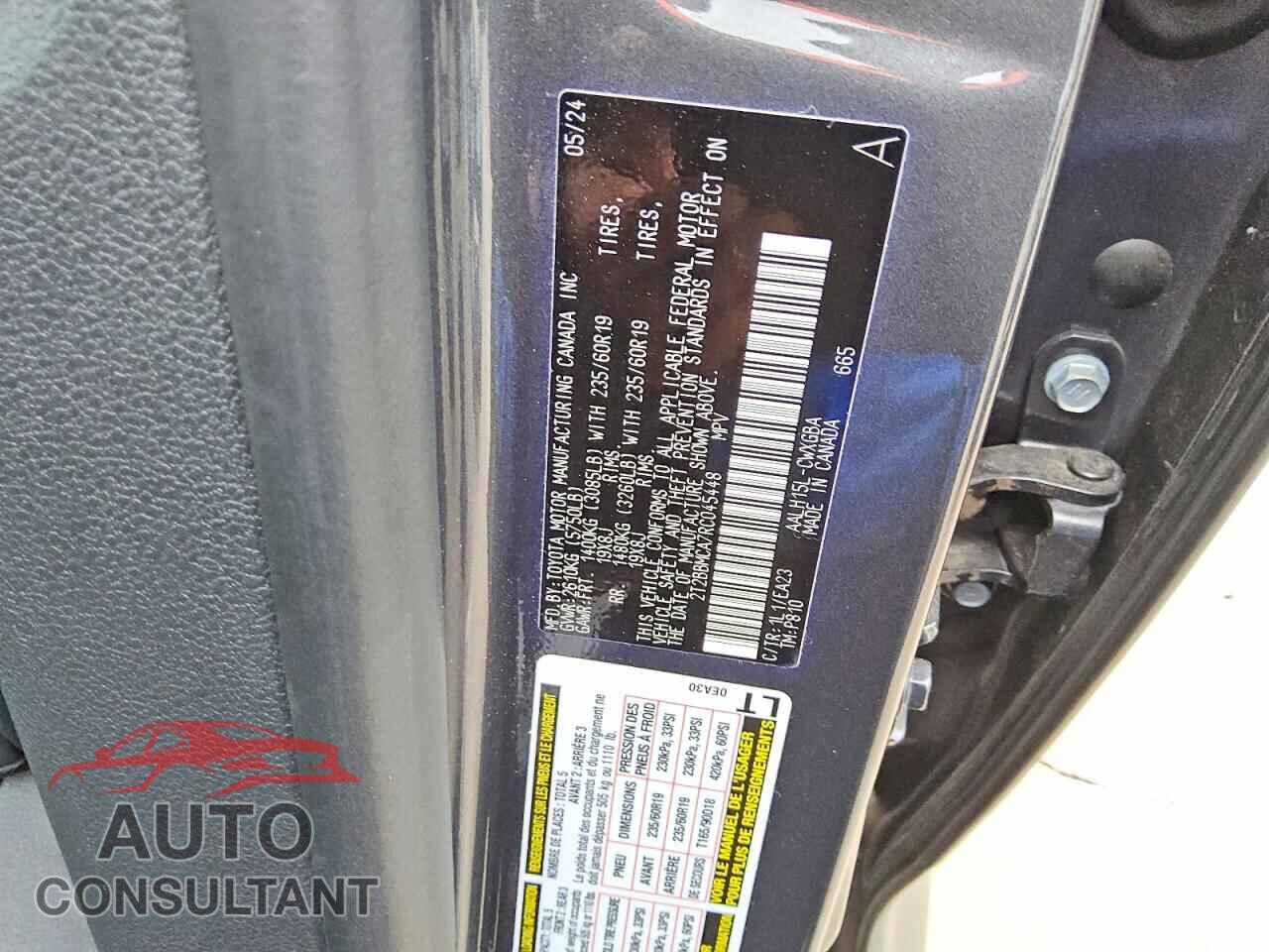 LEXUS UNKNOWN 2024 - 2T2BBMCA7RC045448