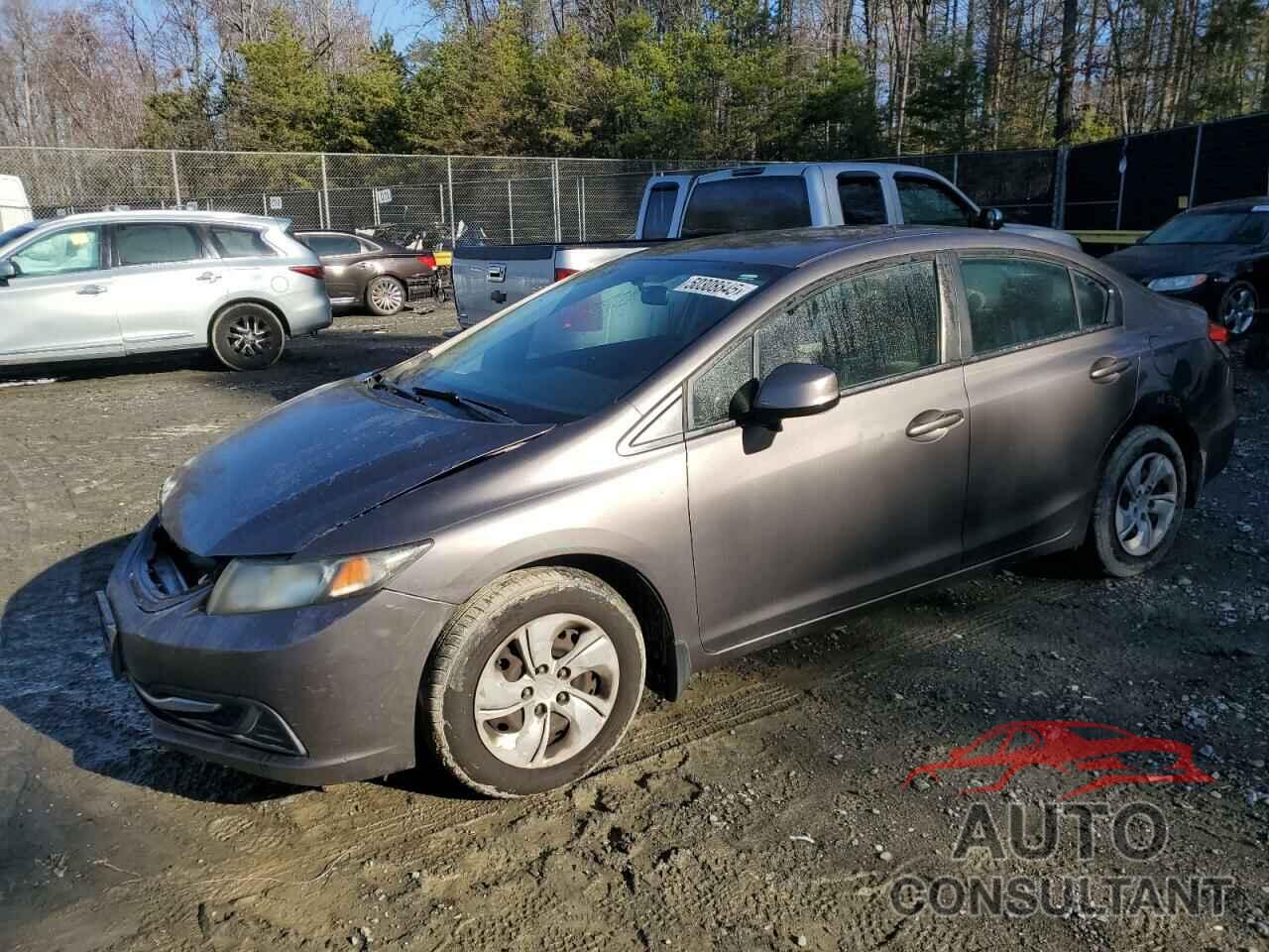 HONDA CIVIC 2013 - 19XFB2F58DE203301