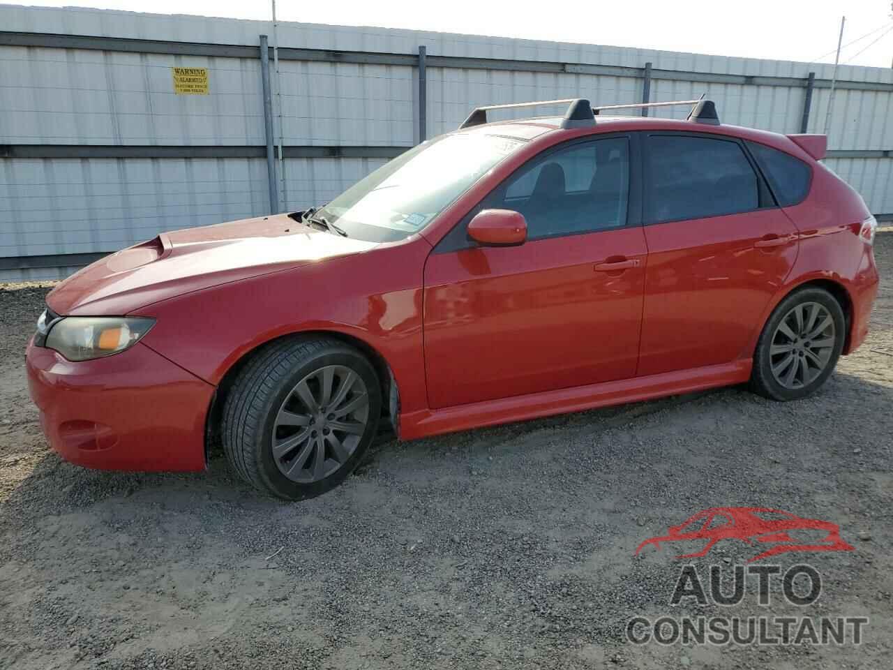 SUBARU WRX 2010 - JF1GH7G61AG807555