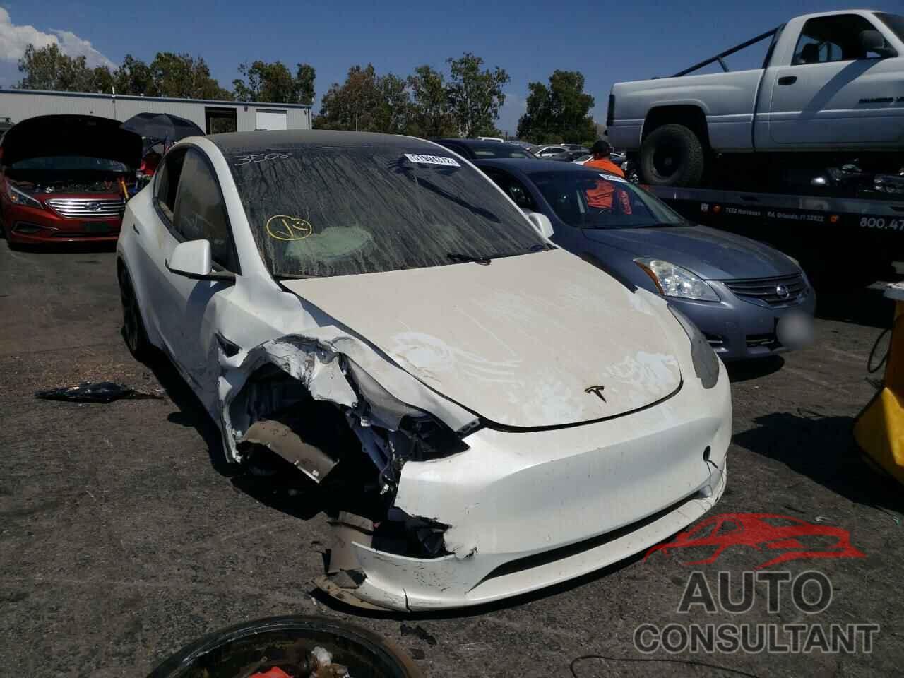 TESLA MODEL Y 2022 - 7SAYGDEF6NF438245