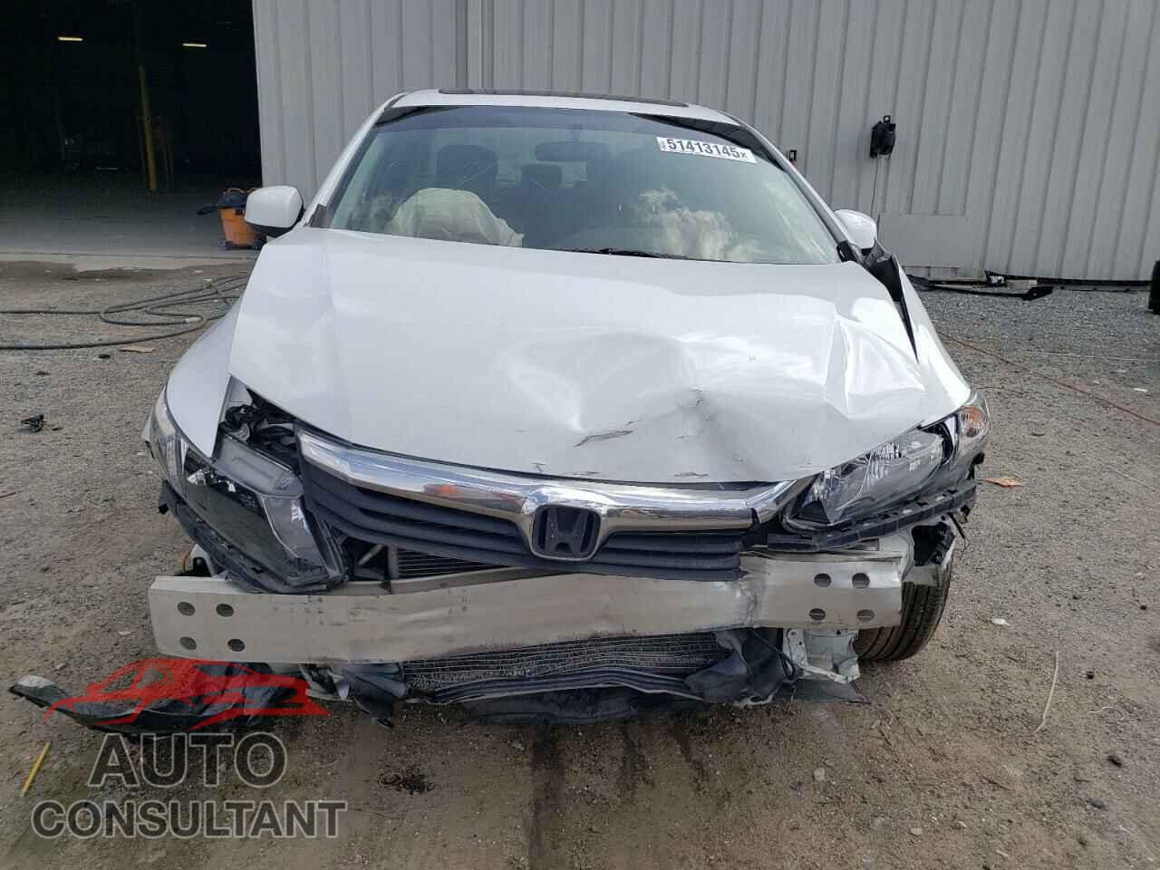 HONDA CIVIC 2012 - JHMFB2F87CS001148