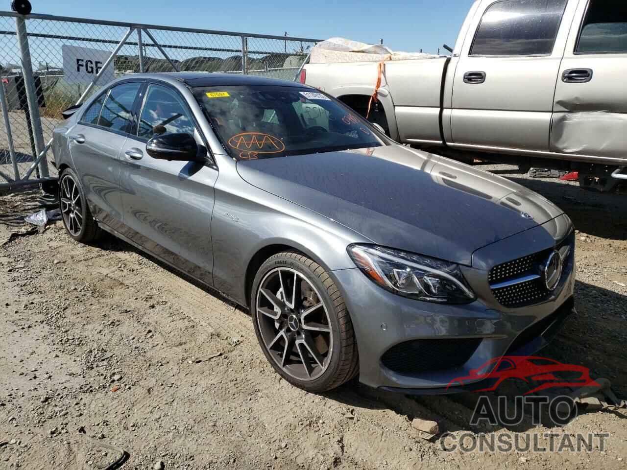 MERCEDES-BENZ C-CLASS 2018 - 55SWF6EB9JU274269