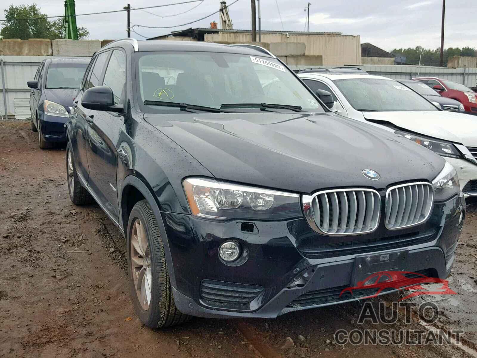 BMW X3 2016 - 5UXWX9C54G0D73765