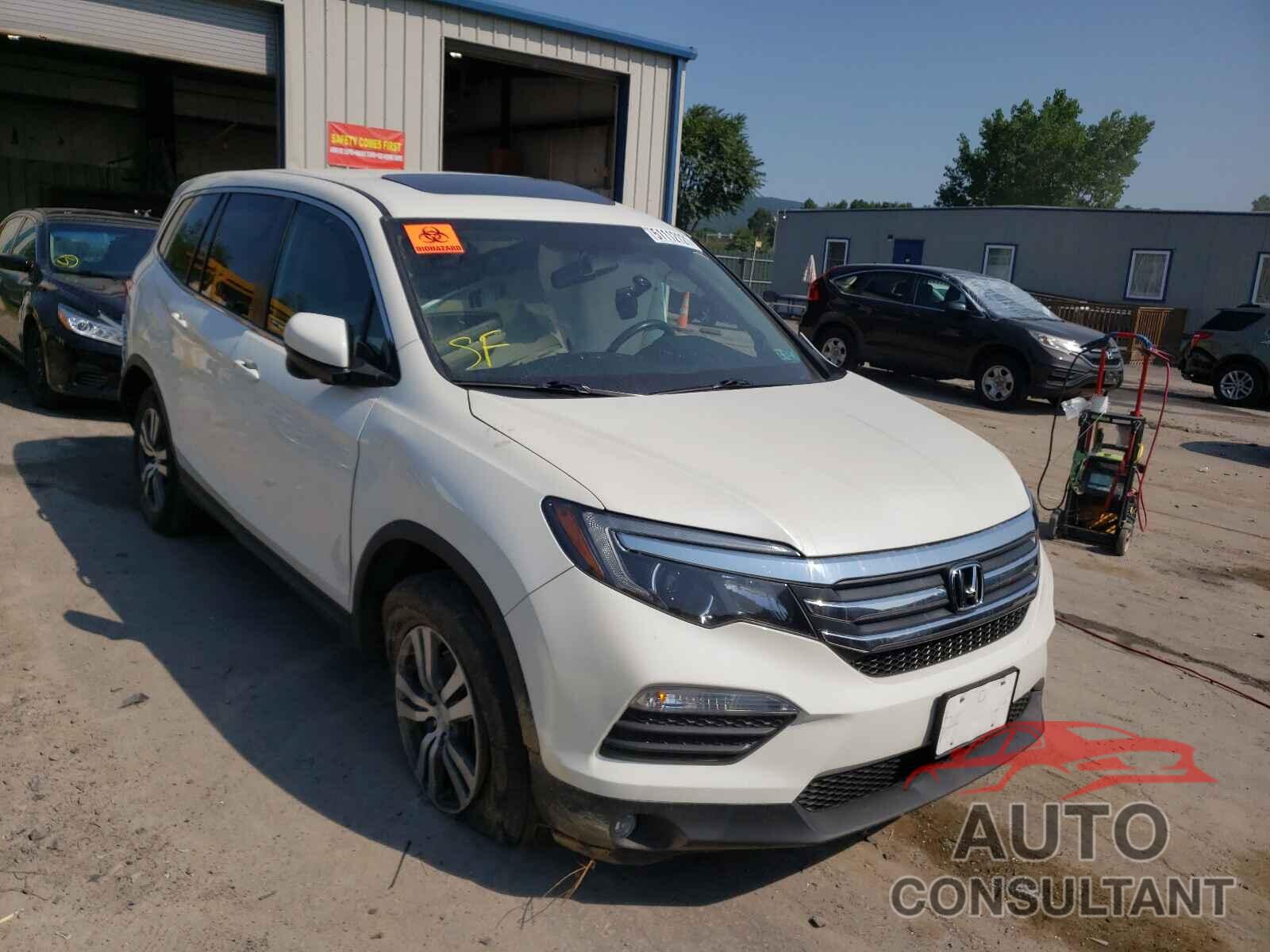 HONDA PILOT 2017 - 5FNYF6H58HB041736