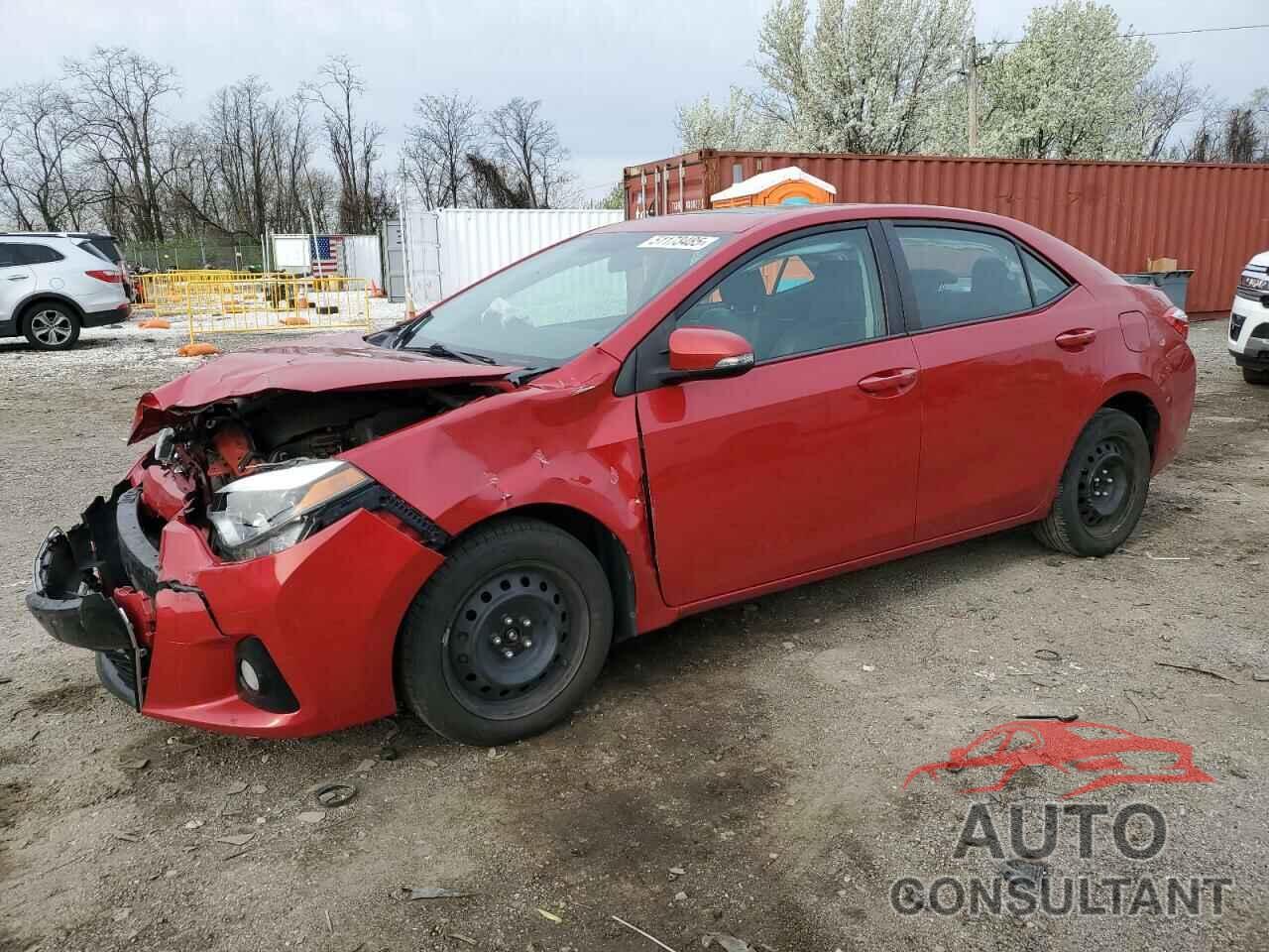 TOYOTA COROLLA 2015 - 2T1BURHE6FC230884