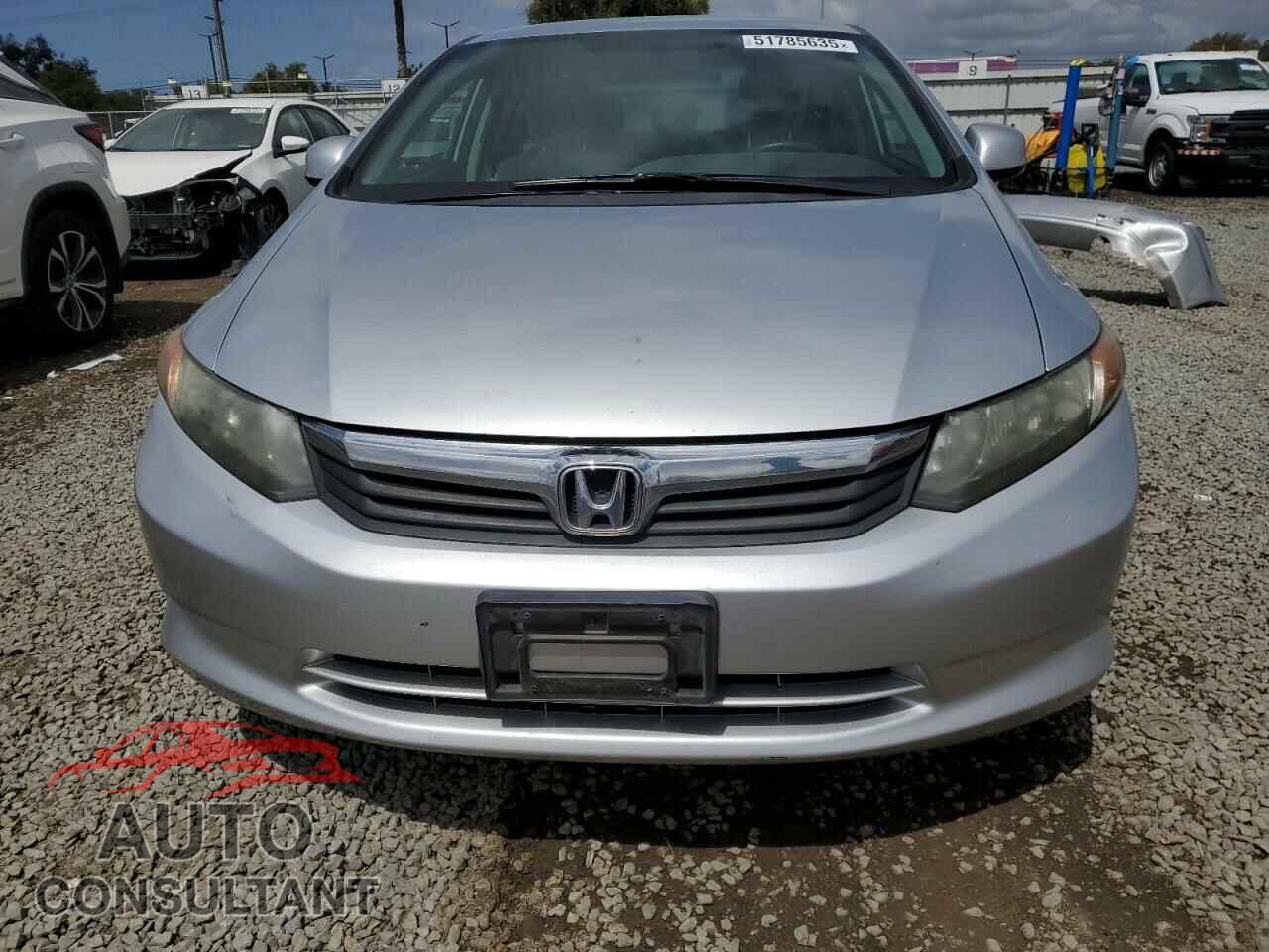 HONDA CIVIC 2012 - 2HGFB2F54CH602694