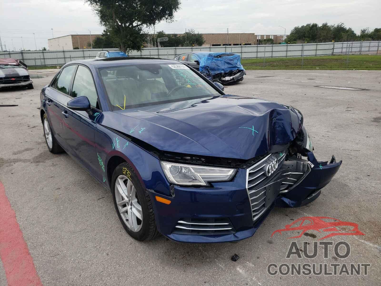 AUDI A4 2017 - WAUGNAF49HN056742