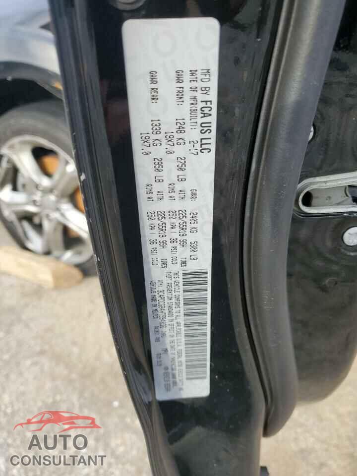DODGE JOURNEY 2017 - 3C4PDCGB4HT594036