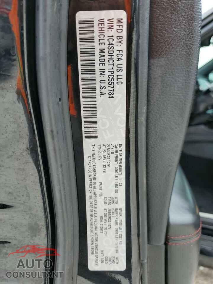 DODGE DURANGO 2023 - 1C4SDHCT1PC557784